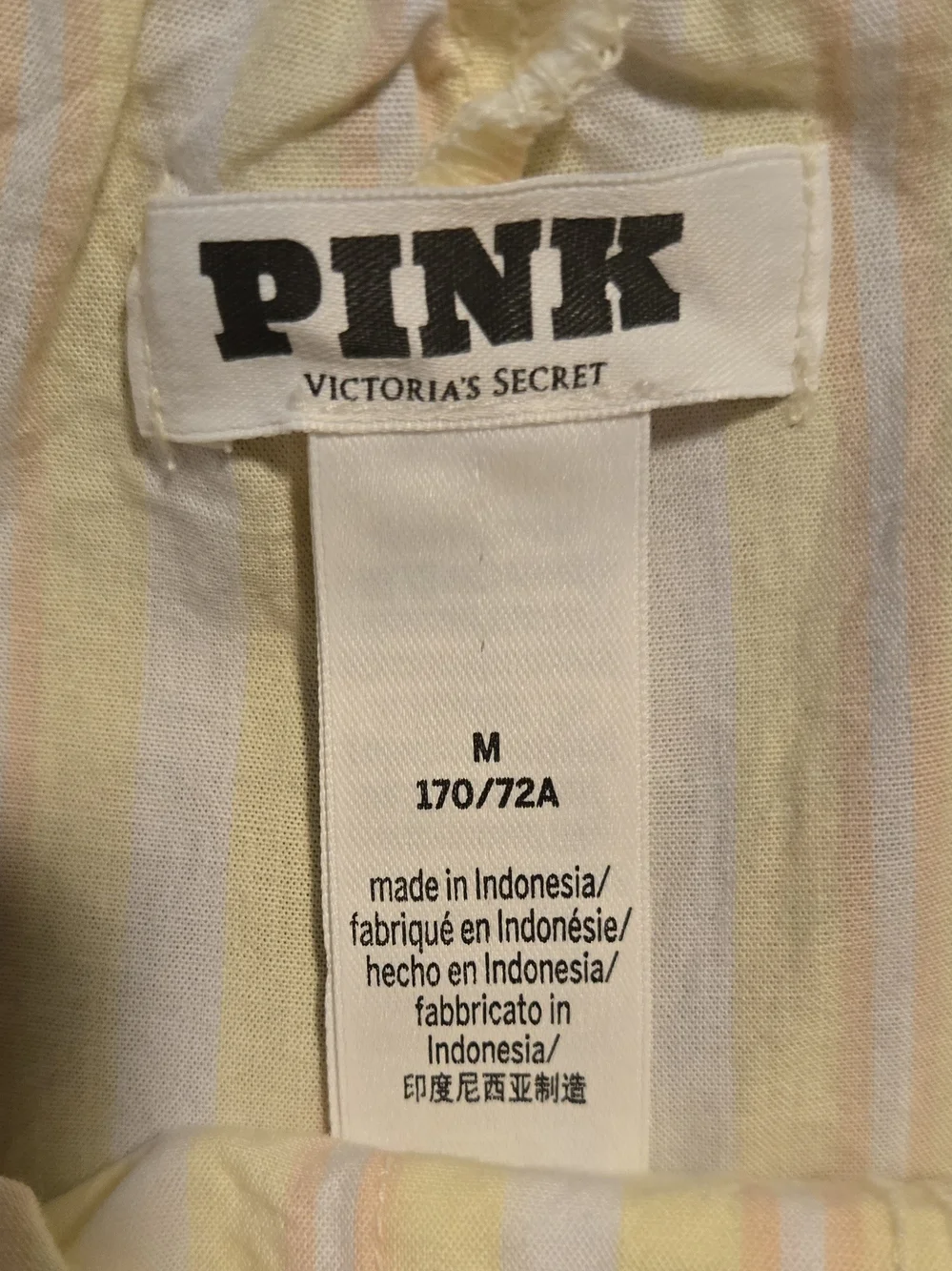 PINK Victorias Secret light pale